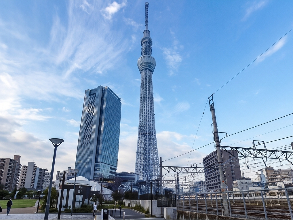 東京スカイツリー　地デジアンテナ工事