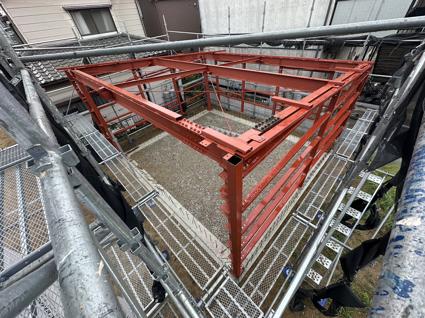千葉県市原市 新築鉄骨工場 新設工事