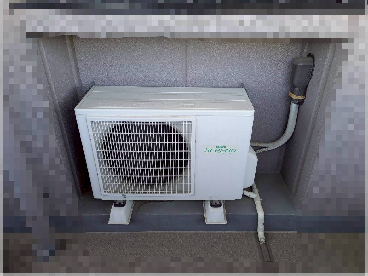 エアコン取付　練習台 エアコン取付 練習台