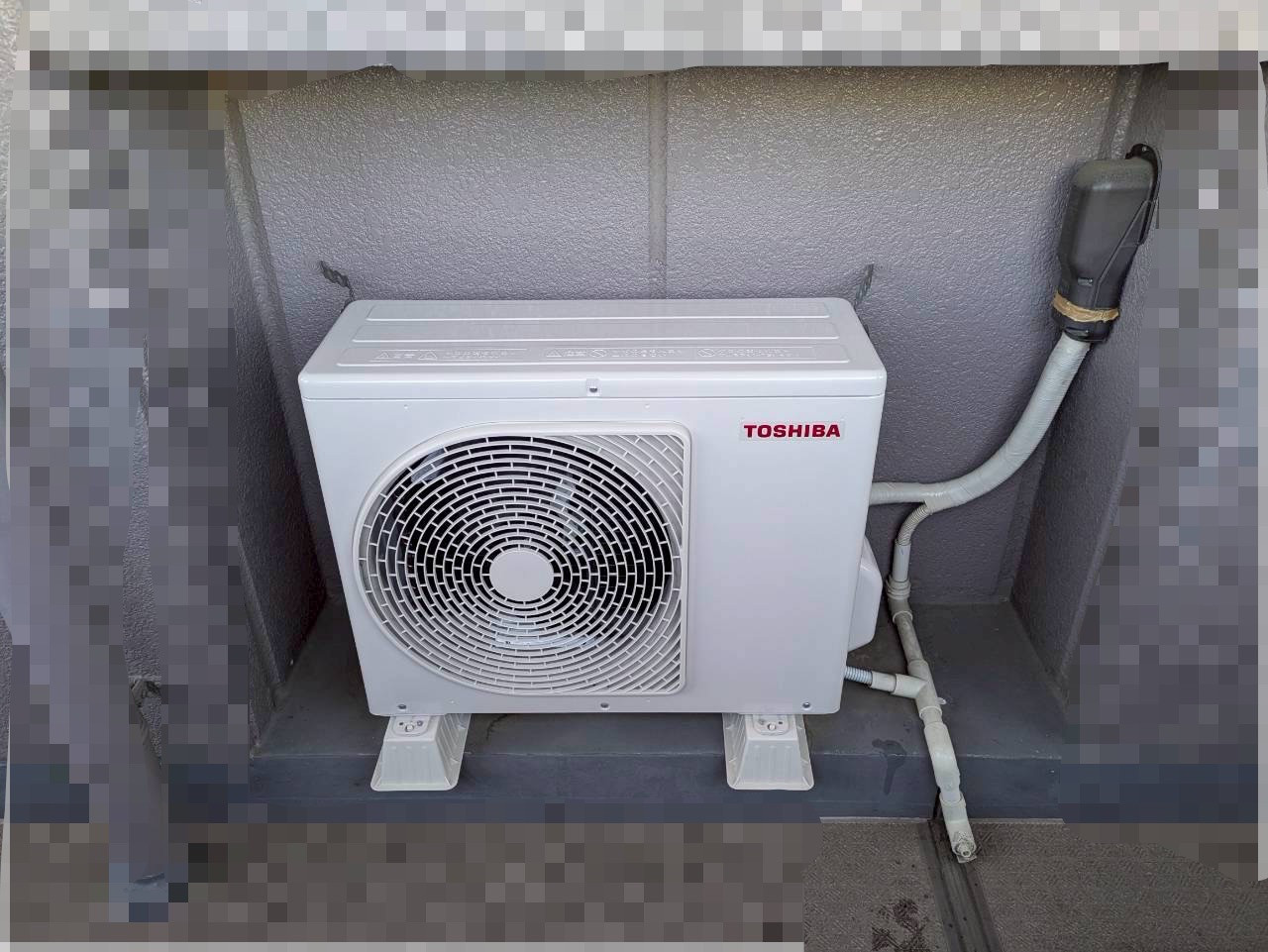 エアコン取付　練習台 エアコン取付 練習台