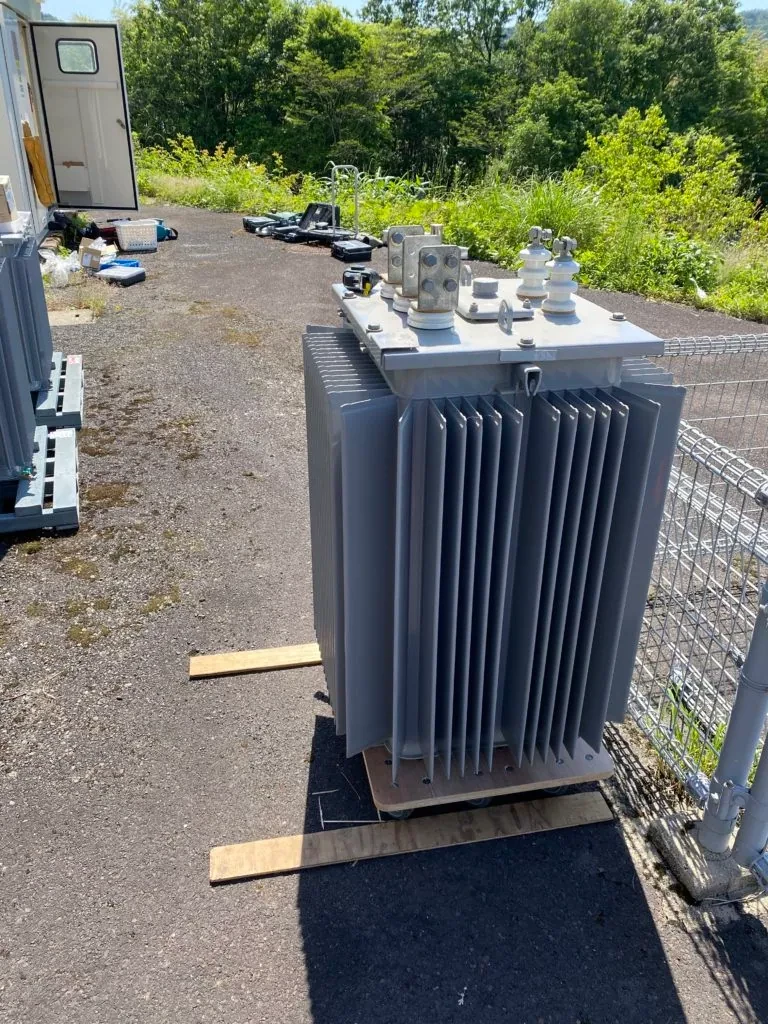 変圧器を備えた高圧受変電設備