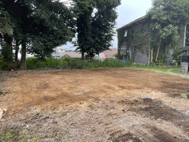 これで建物の解体工事は一旦完了となります。