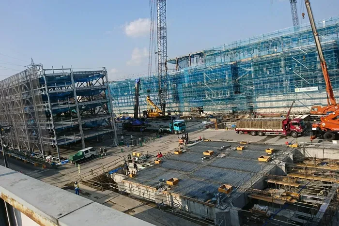 大型物件の現場