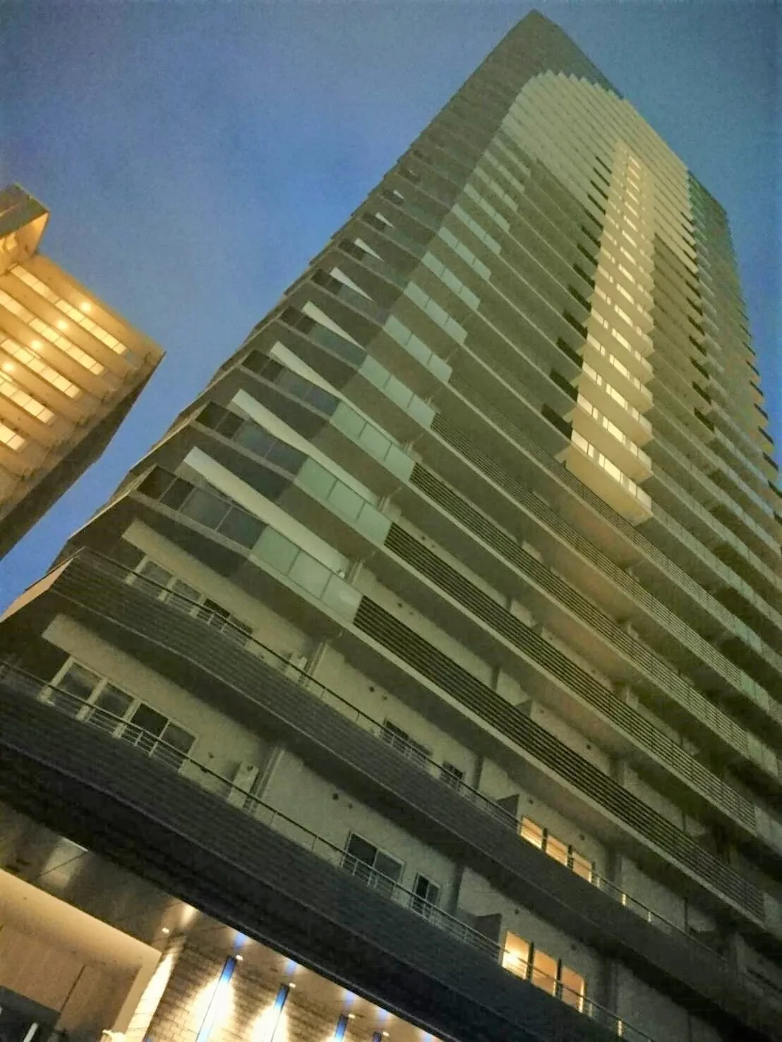 高層マンションの現場