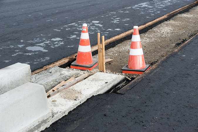 道路工事中