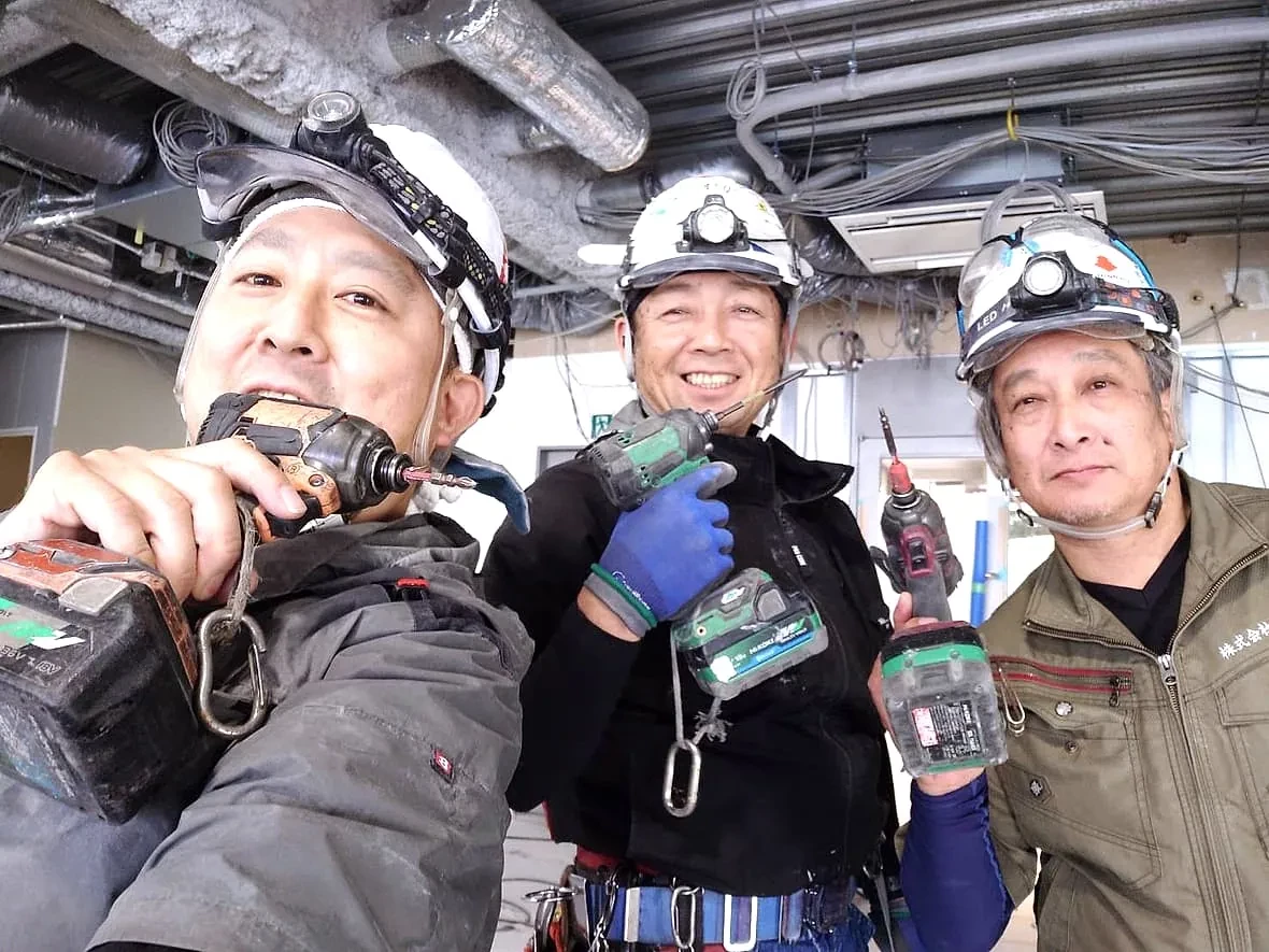 佐々木空調のスタッフ