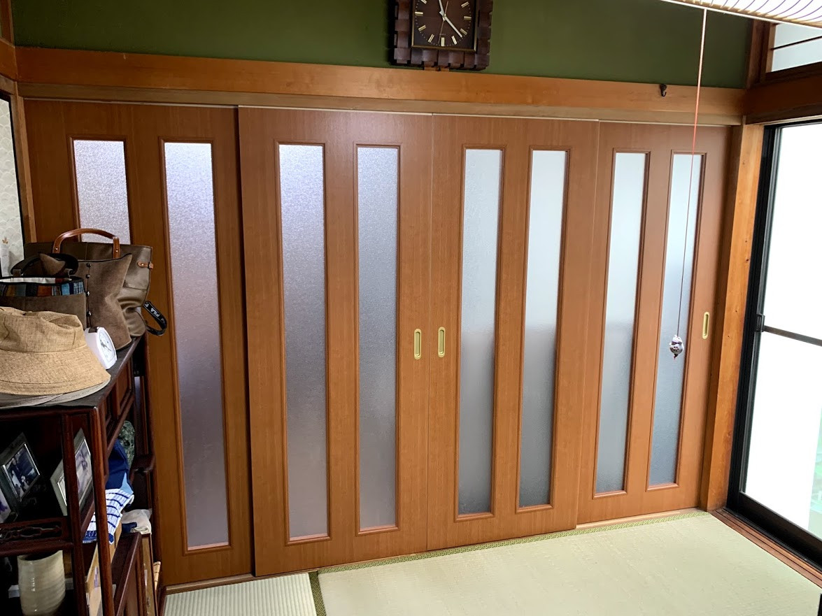 建具のリニューアル☆