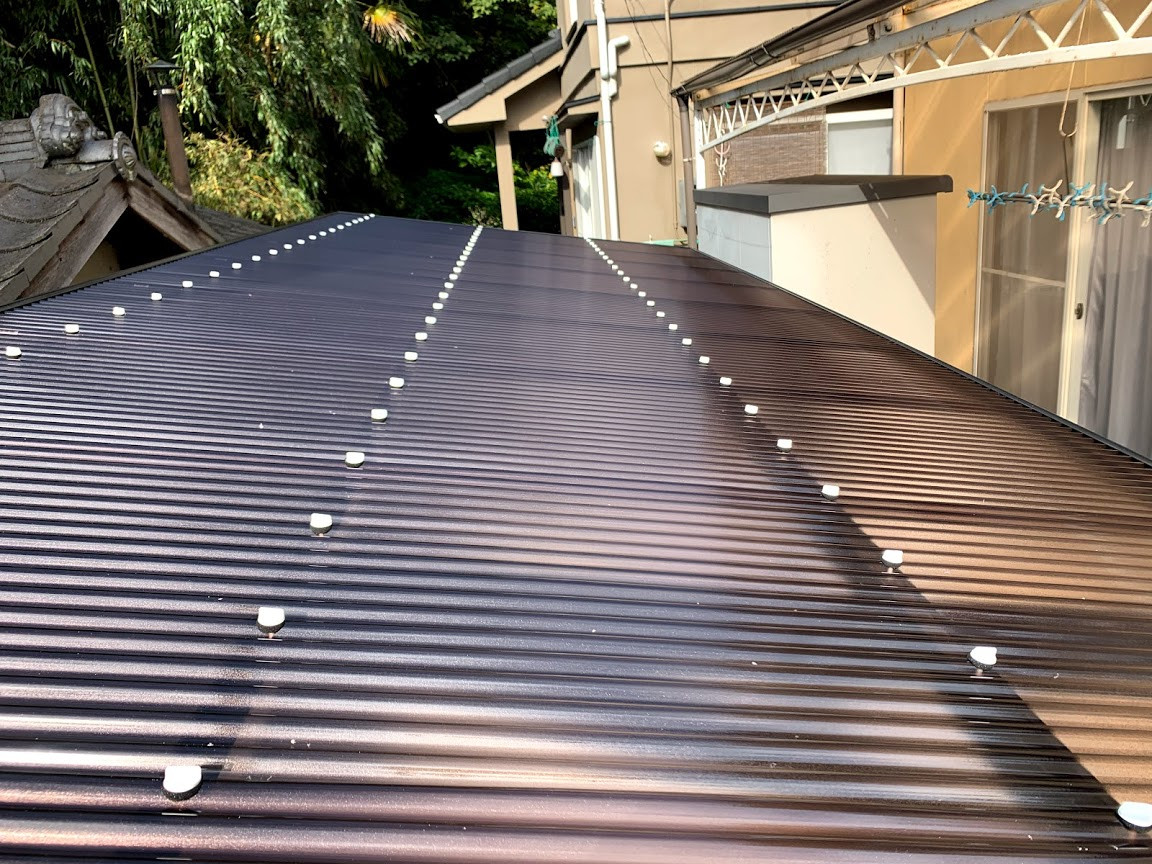 完成後　カーポート