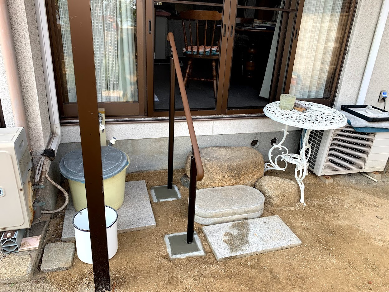 施工後　掃出し窓