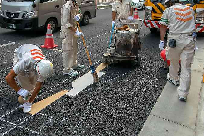 土木工事作業現場