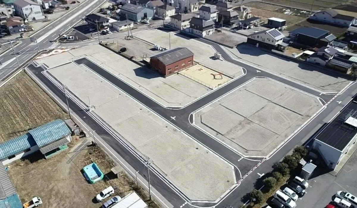 宅地造成工事の現場写真