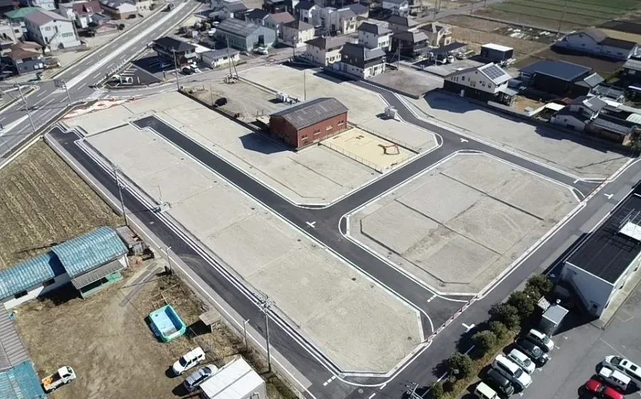 宅地造成工事の写真