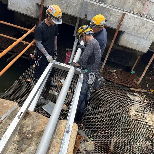 スケールの大きな仕事に 安定して携われる環境