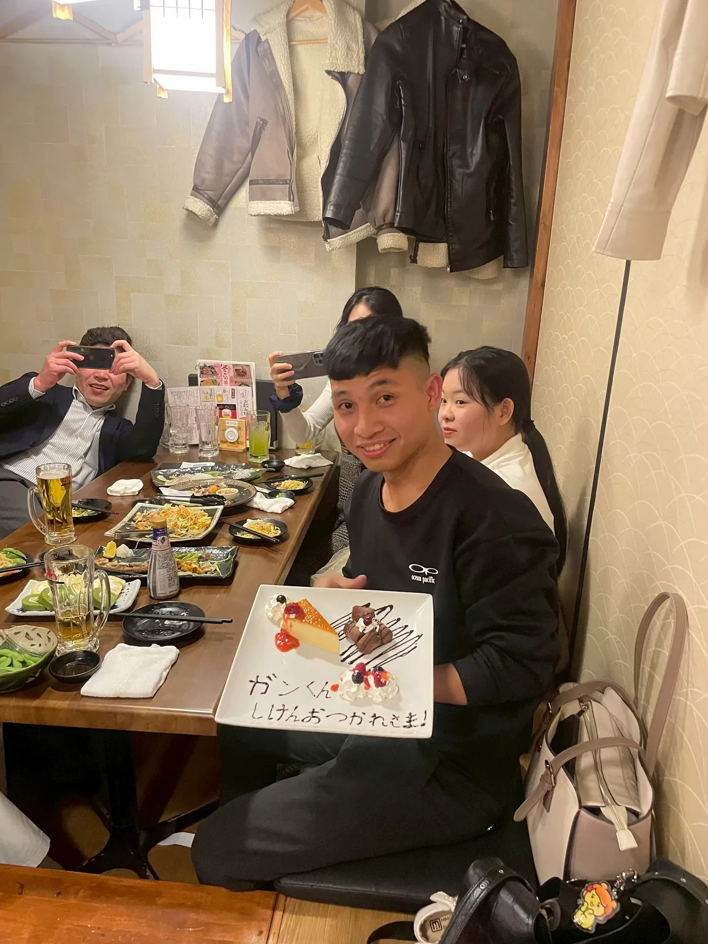お祝いの会の写真