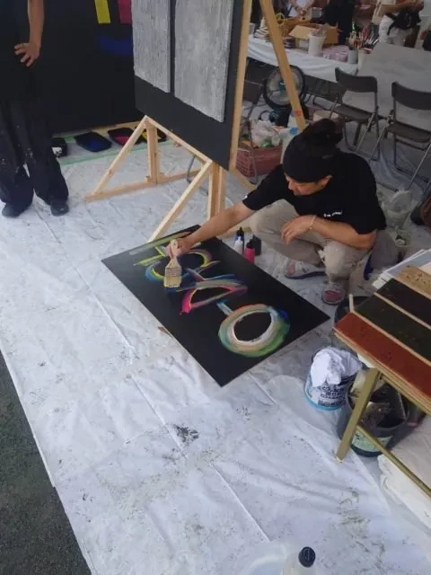 現場の作業