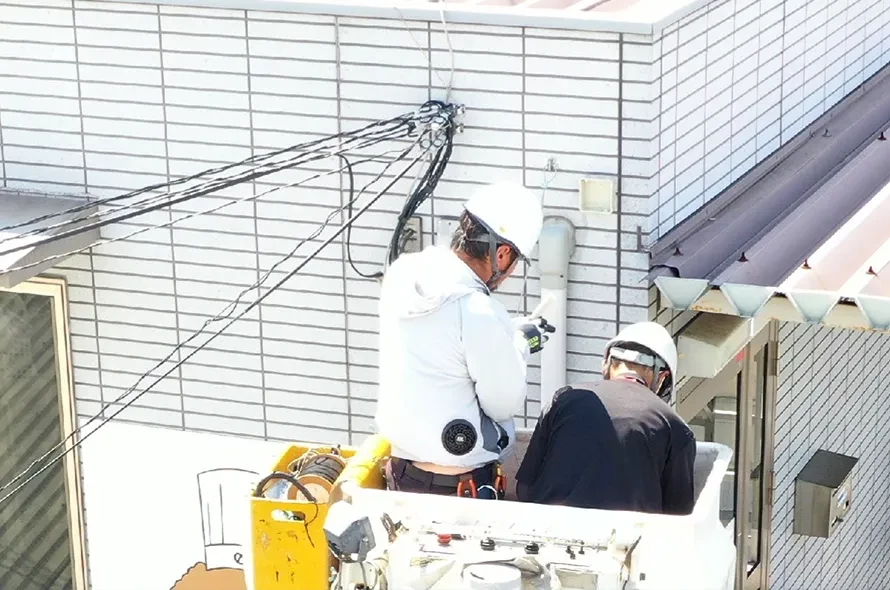 電気通信工事で、地域と社会を支え続けます。
