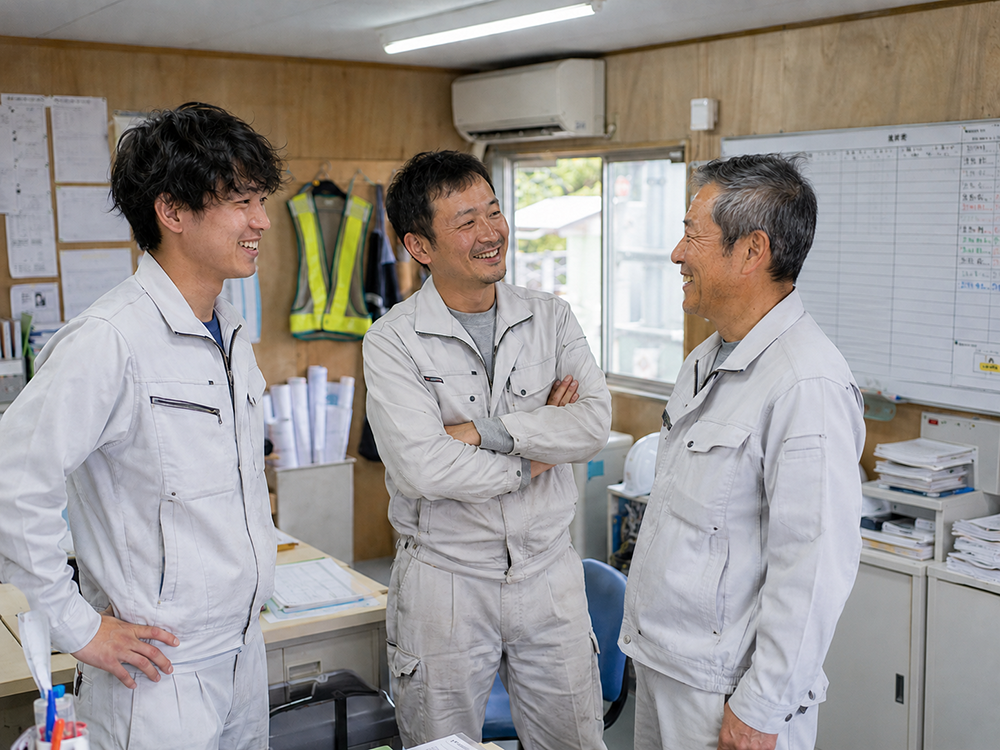 人との距離が近く 相談しやすい