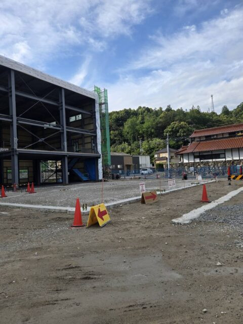 上深川 80t　鉄骨工事