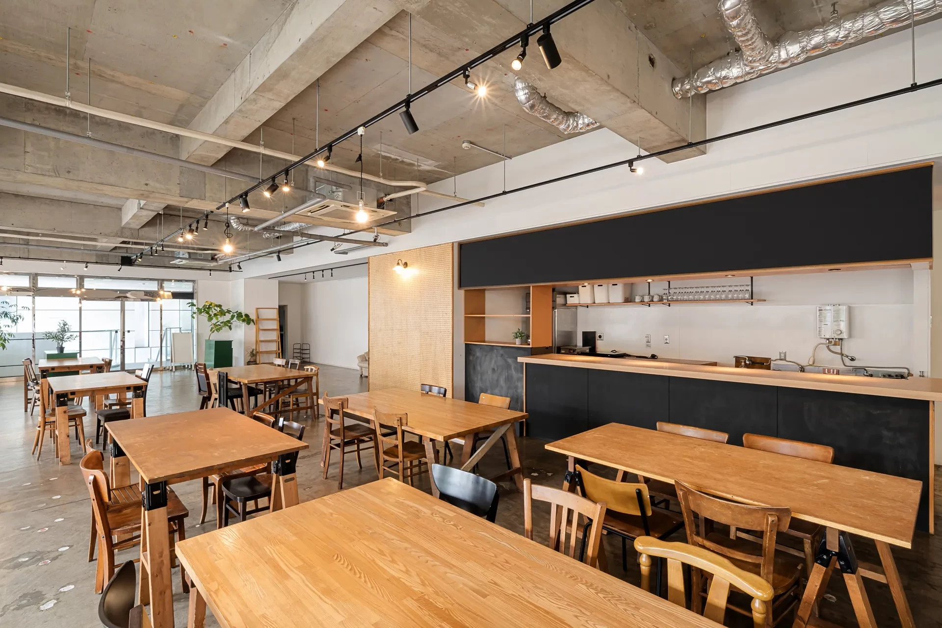 店舗の内装の仕上がり