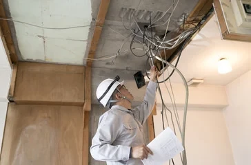 屋内配線・屋外設備の写真