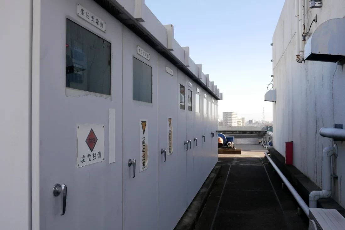受変電設備工事の写真