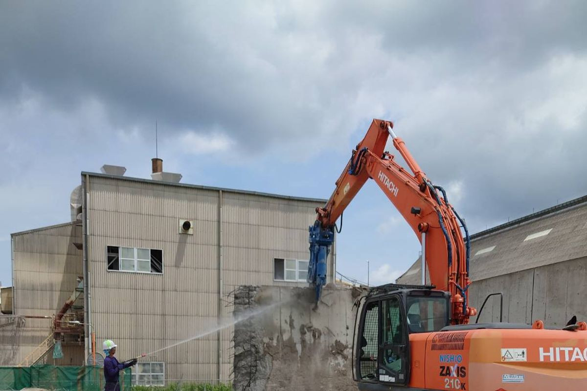 家屋解体工事 施工写真