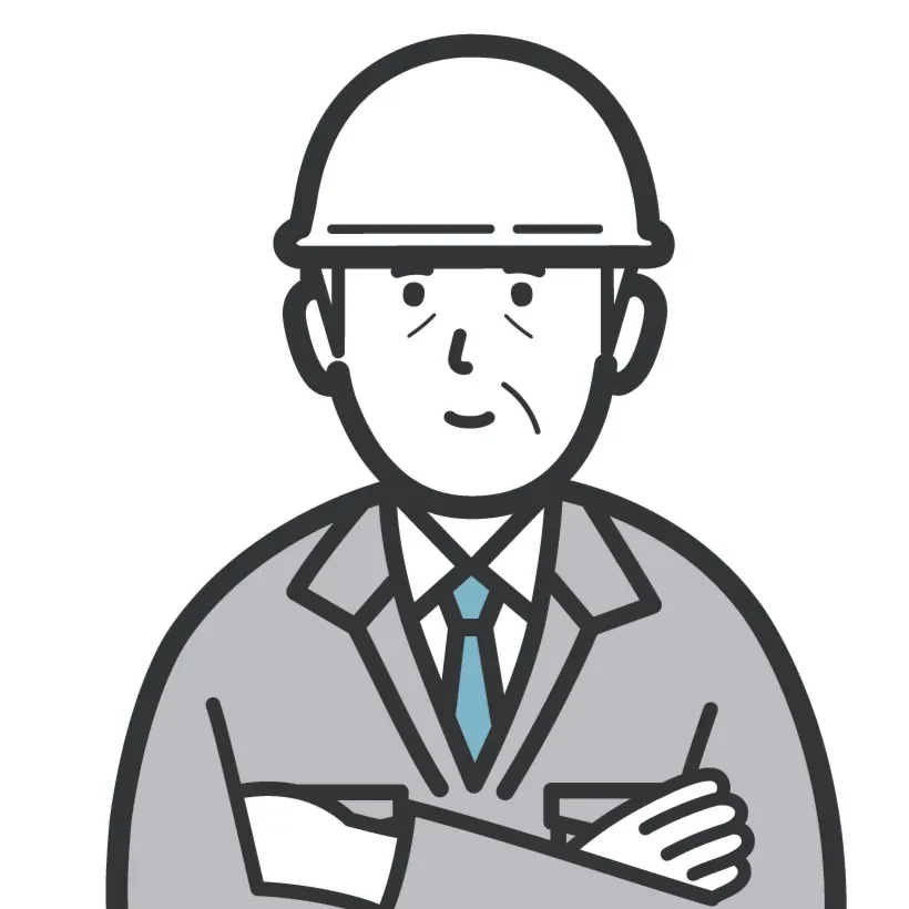 社員写真（ベテラン）