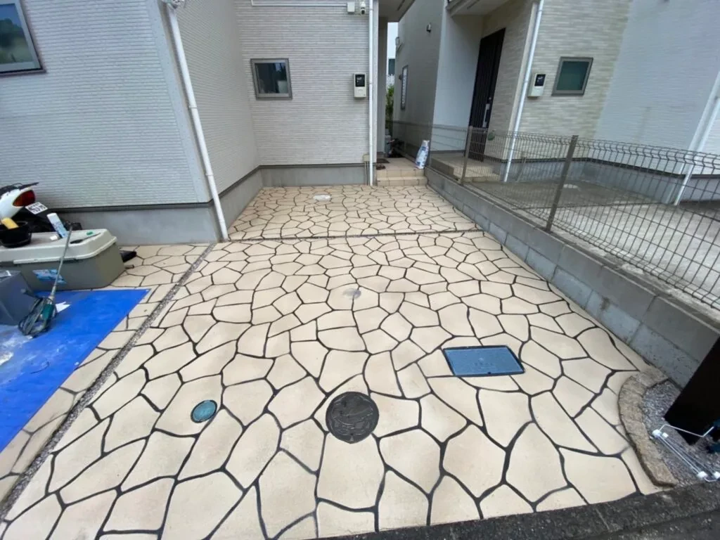 戸建ての駐車場