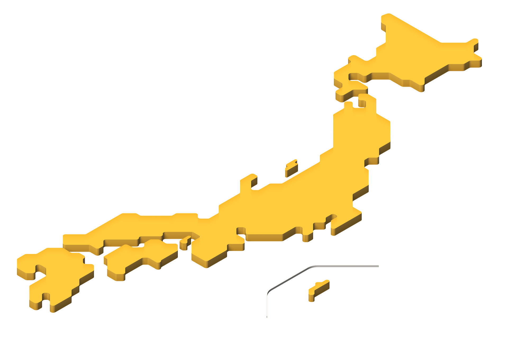 日本地図（全国対応）