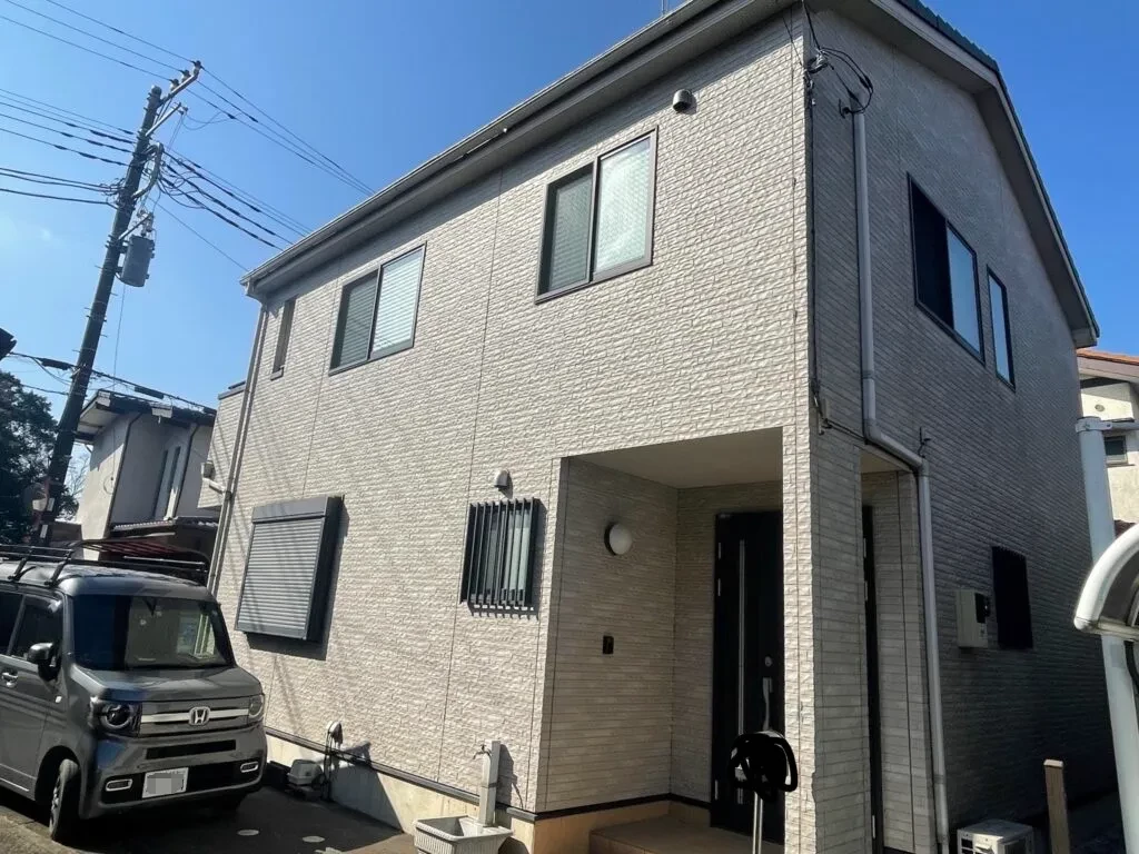 フッ素プランの施工事例外観