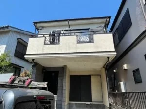 川越市T様邸 施工前の外観