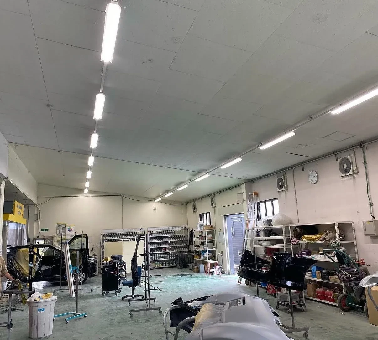 改修工事の写真