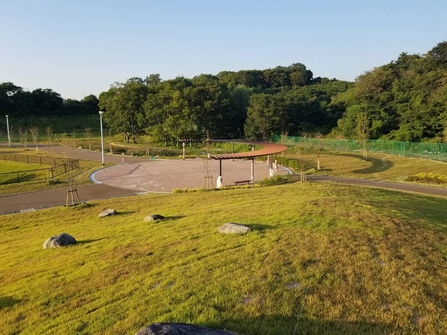 岸和田市の公園整備工事