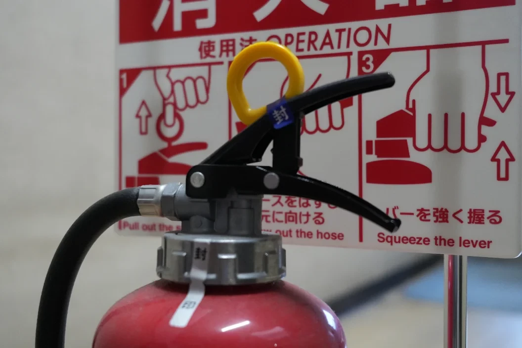 写真：各種消火設備