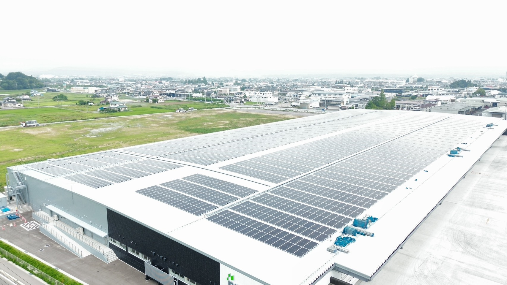 福島県　太陽光屋根上設置工事