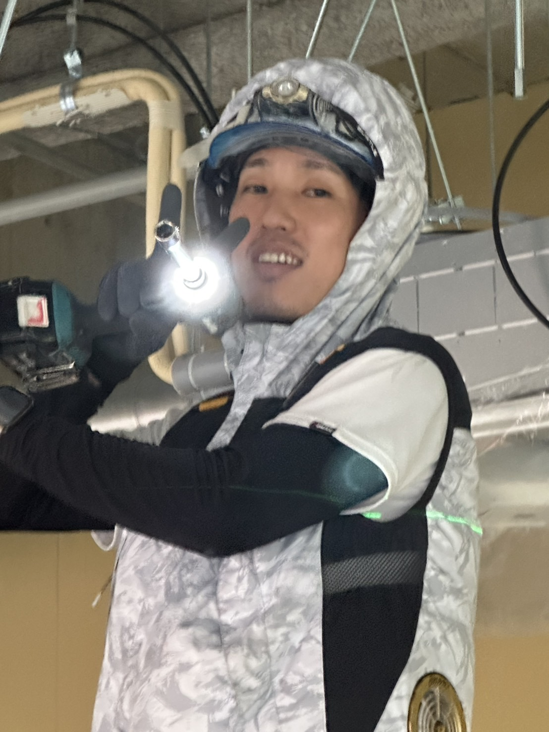 暑い中ご苦労様です！
