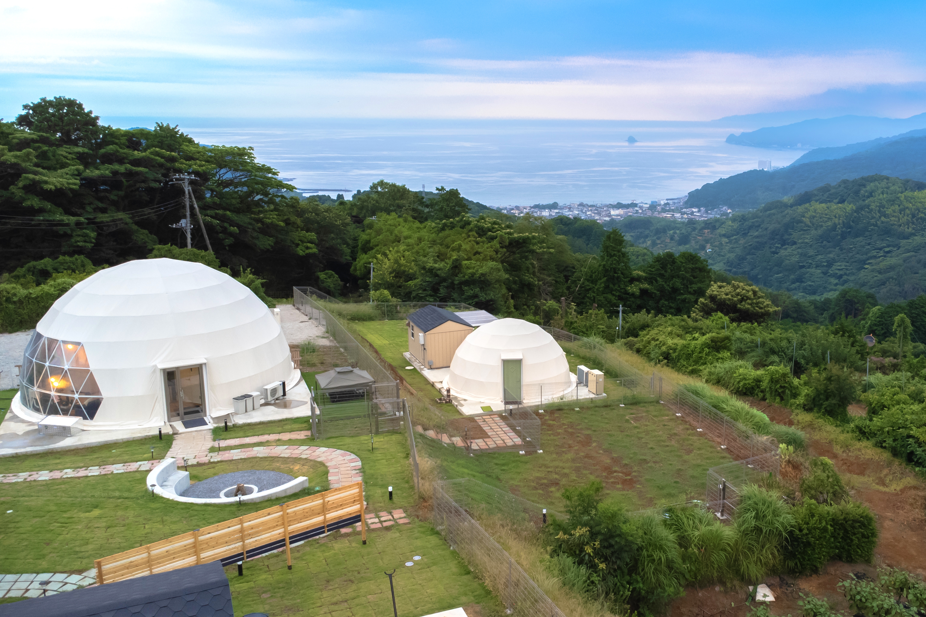 ペット(犬)可！伊豆でグランピングなら『Memoria Collina IZU80』