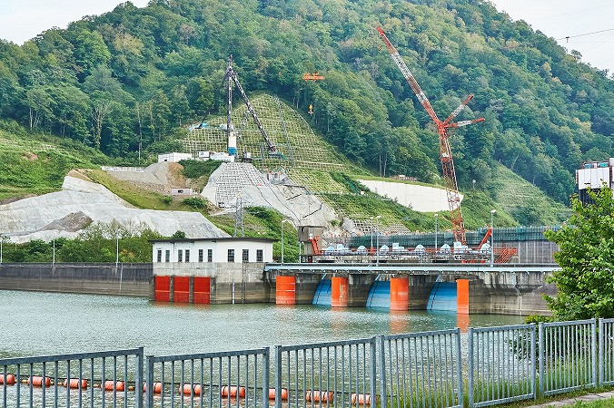 工事現場のようす