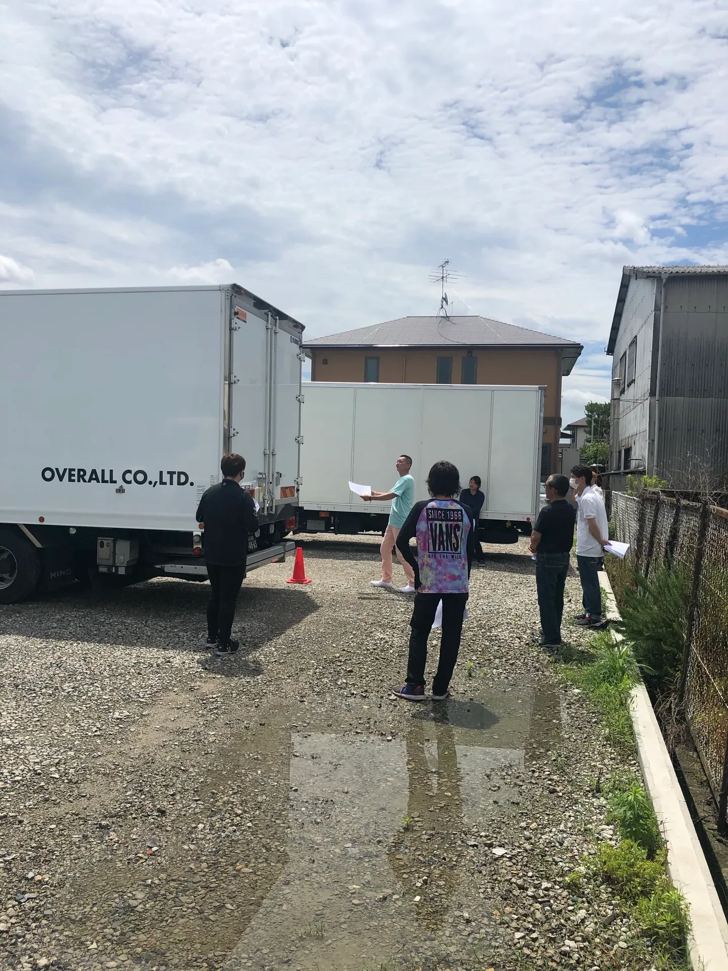 OVERALLの現場の様子
