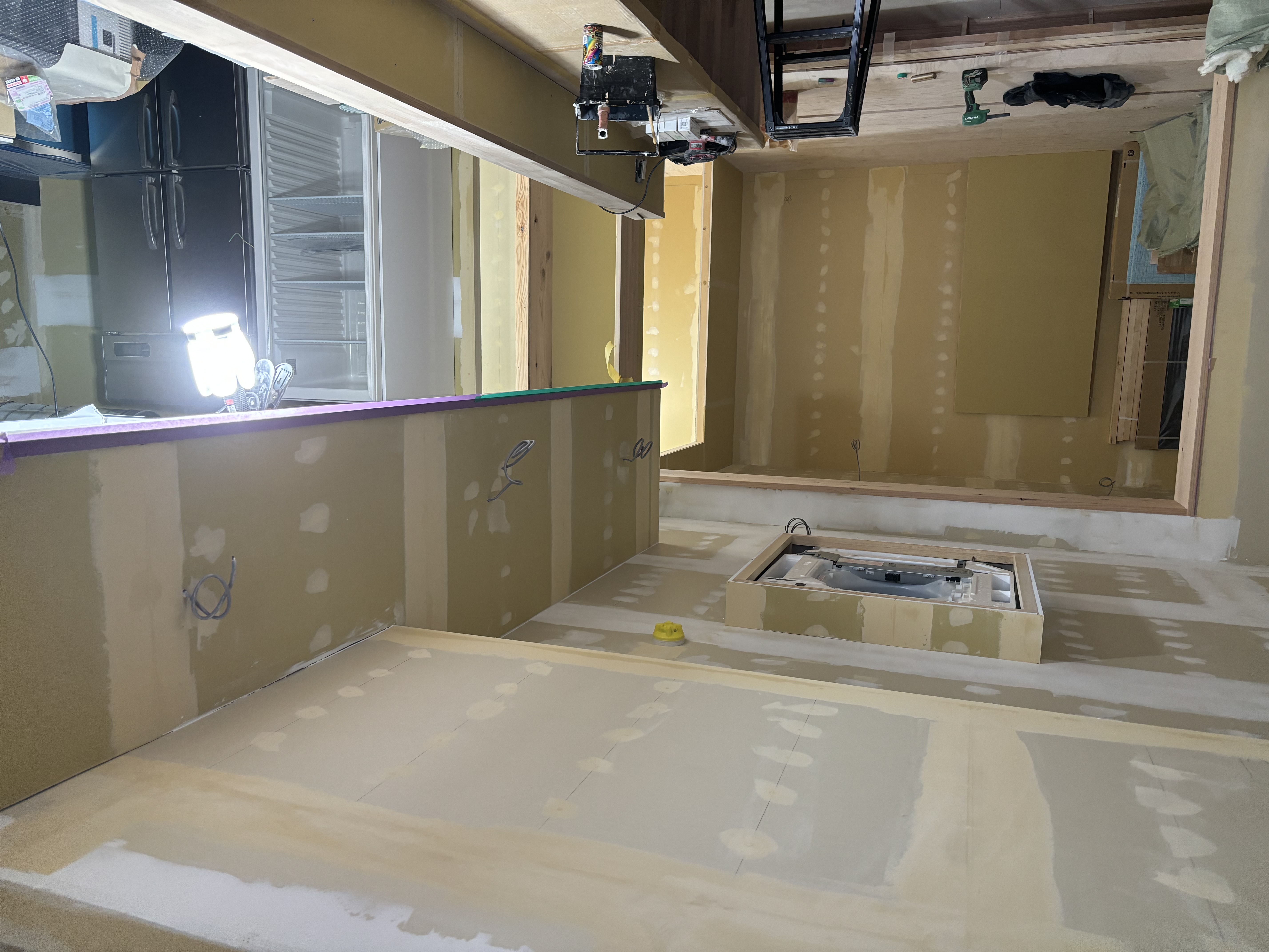 神奈川県旭区新築内装塗装工事