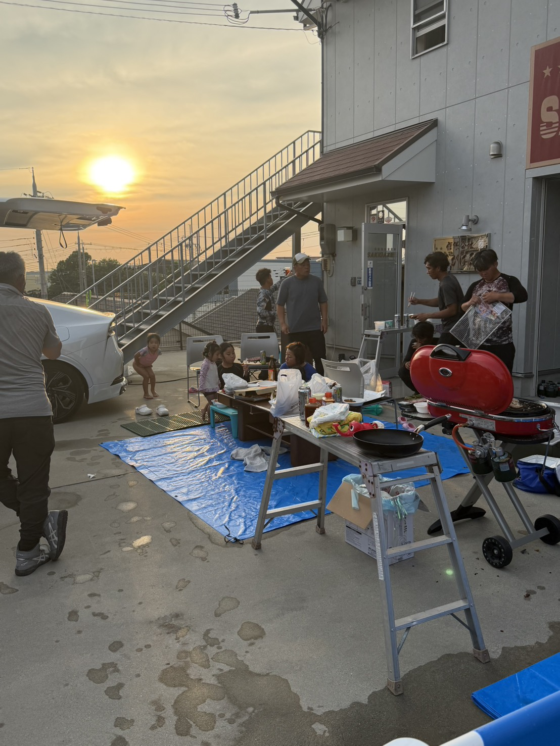 給料日ごはんを急遽BBQに変更！