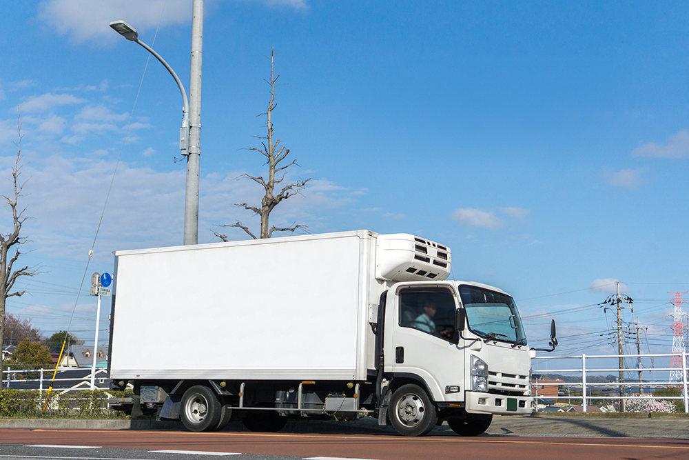 温度計・冷蔵冷凍車の荷室内