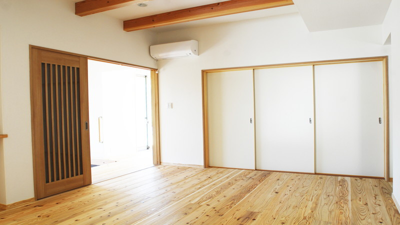 引き戸の部屋