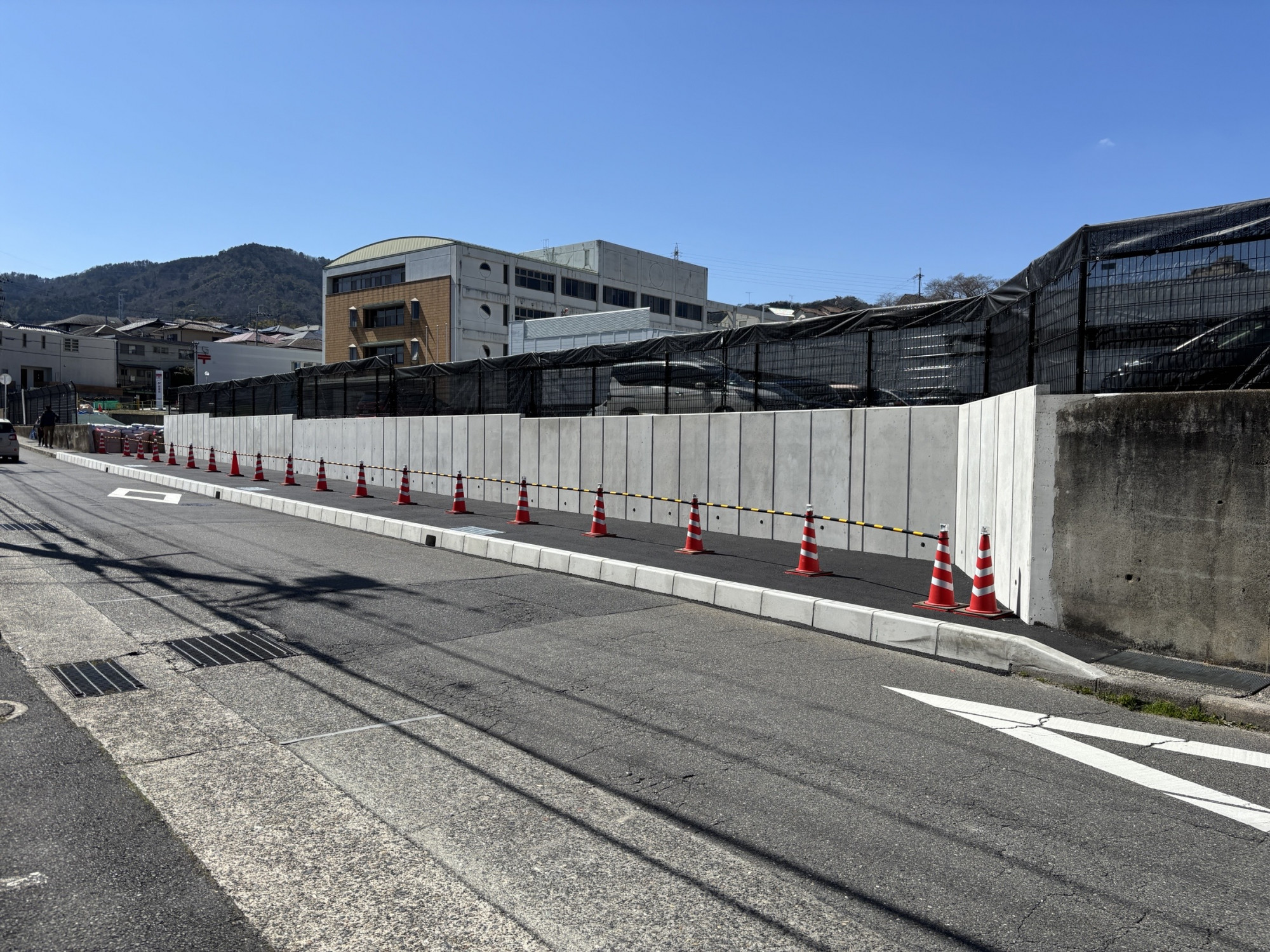 大津市道路改良工事(市道中4306号線)