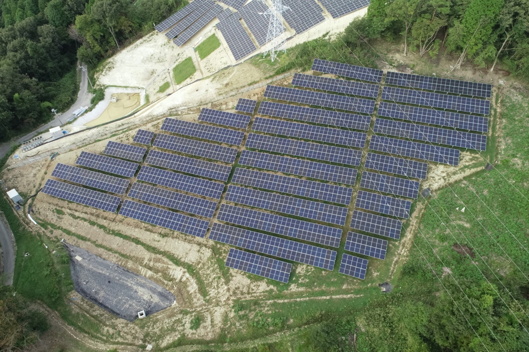 岐阜太陽光造成工事