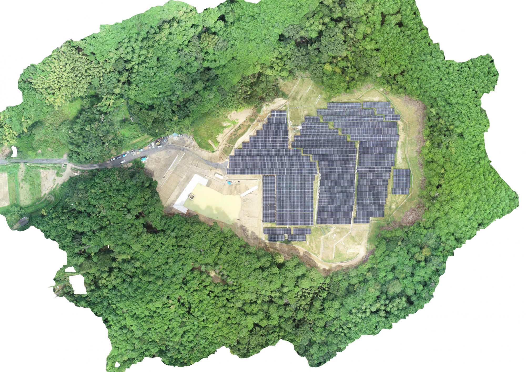 栗東太陽光造成工事