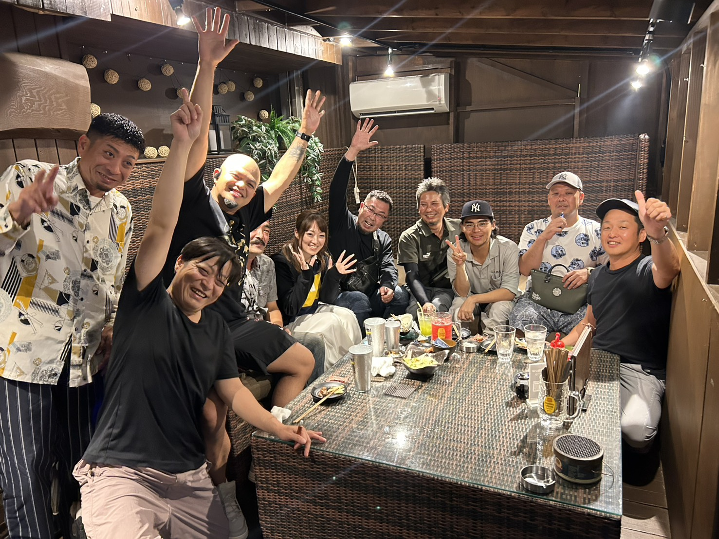 スタッフ皆で飲み会！しっかりとリフレッシュできました