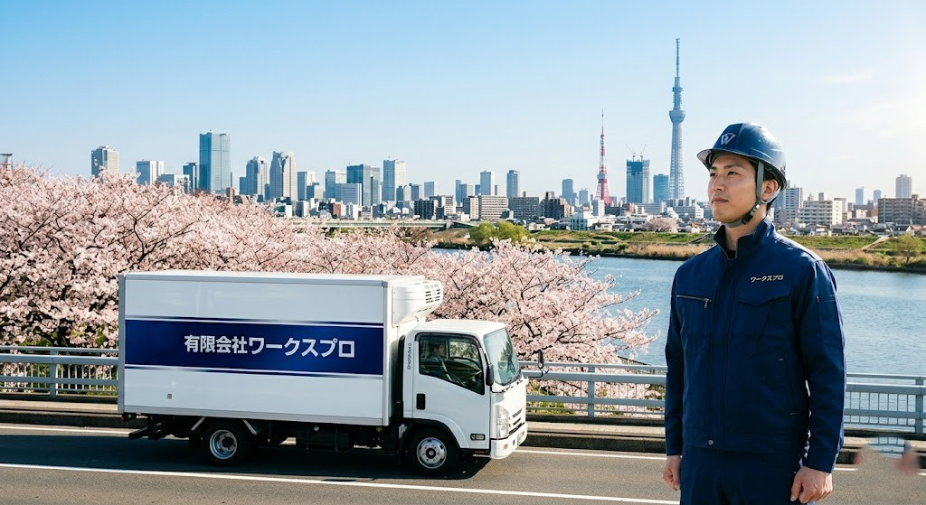 【2026最新】千葉・東京23区の荷揚げはワークスプロ｜再開発を支える信頼の搬入技術