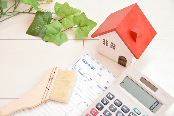 ミニチュアと見積もりと刷毛